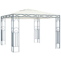 Pavillon 300 x 300 cm Cremeweiß