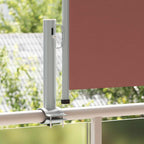Ausziehbare Seitenmarkise 60×300 cm Braun