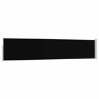 Ausziehbare Seitenmarkise 100×500 cm Schwarz