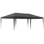 Profi-Partyzelt 4×6 m Anthrazit 90 g/m²