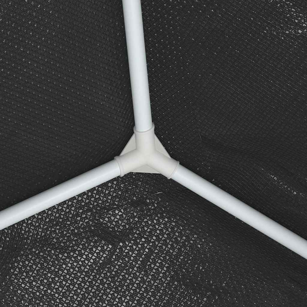 Profi-Partyzelt 4×6 m Anthrazit 90 g/m²
