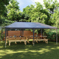 Profi-Partyzelt 4×6 m Anthrazit 90 g/m²