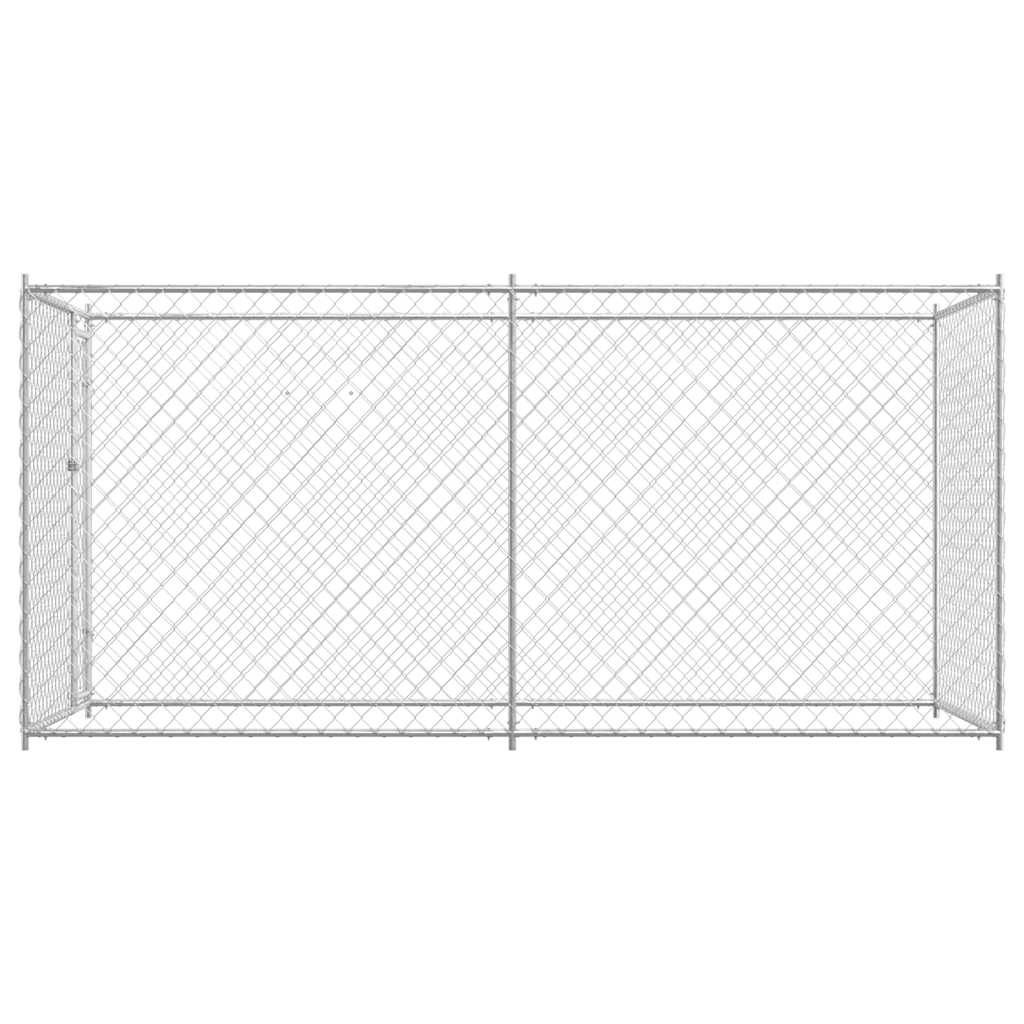 Outdoor-Hundezwinger 382x192x185 cm