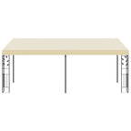 Wand-Pavillon 6x3x2,5 m Cremeweiß