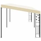 Wand-Pavillon 6x3x2,5 m Cremeweiß