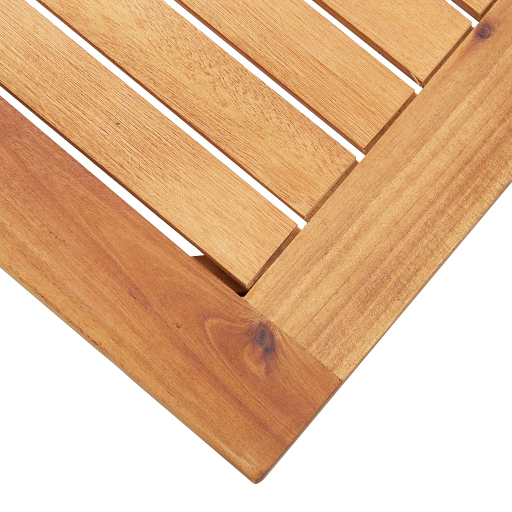 Garten-Couchtisch 60x60x36 cm Massivholz Akazie