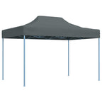 Profi-Partyzelt Faltbar 3×4 m Stahl Anthrazit