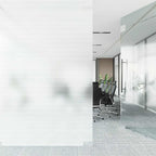Fensterfolie Matt Streifen-Design 0,9x50 m PVC