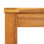 Gartentisch 85x85x74 cm Massivholz Akazie