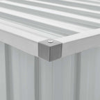 Gartenbox Grau 129x67x65 cm