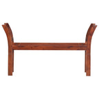 Sitzbank 111 cm Massivholz Akazie