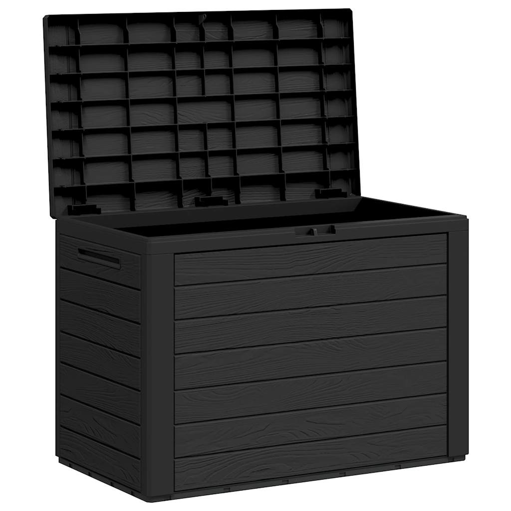 Gartentruhe Anthrazit 78x44x55 cm