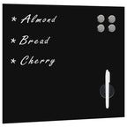 Magnettafel Wandmontage Glas 40x40 cm