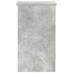 Schreibtisch Betongrau 90x45x76 cm Holzwerkstoff