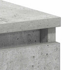 Schreibtisch Betongrau 90x45x76 cm Holzwerkstoff
