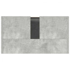 Badezimmerschrank Betongrau 60x33x61 cm Holzwerkstoff