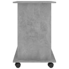 Schreibtisch Betongrau 80x50x75 cm Holzwerkstoff