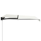 Einziehbare Markise Handbetrieben 300 x 250 cm Creme