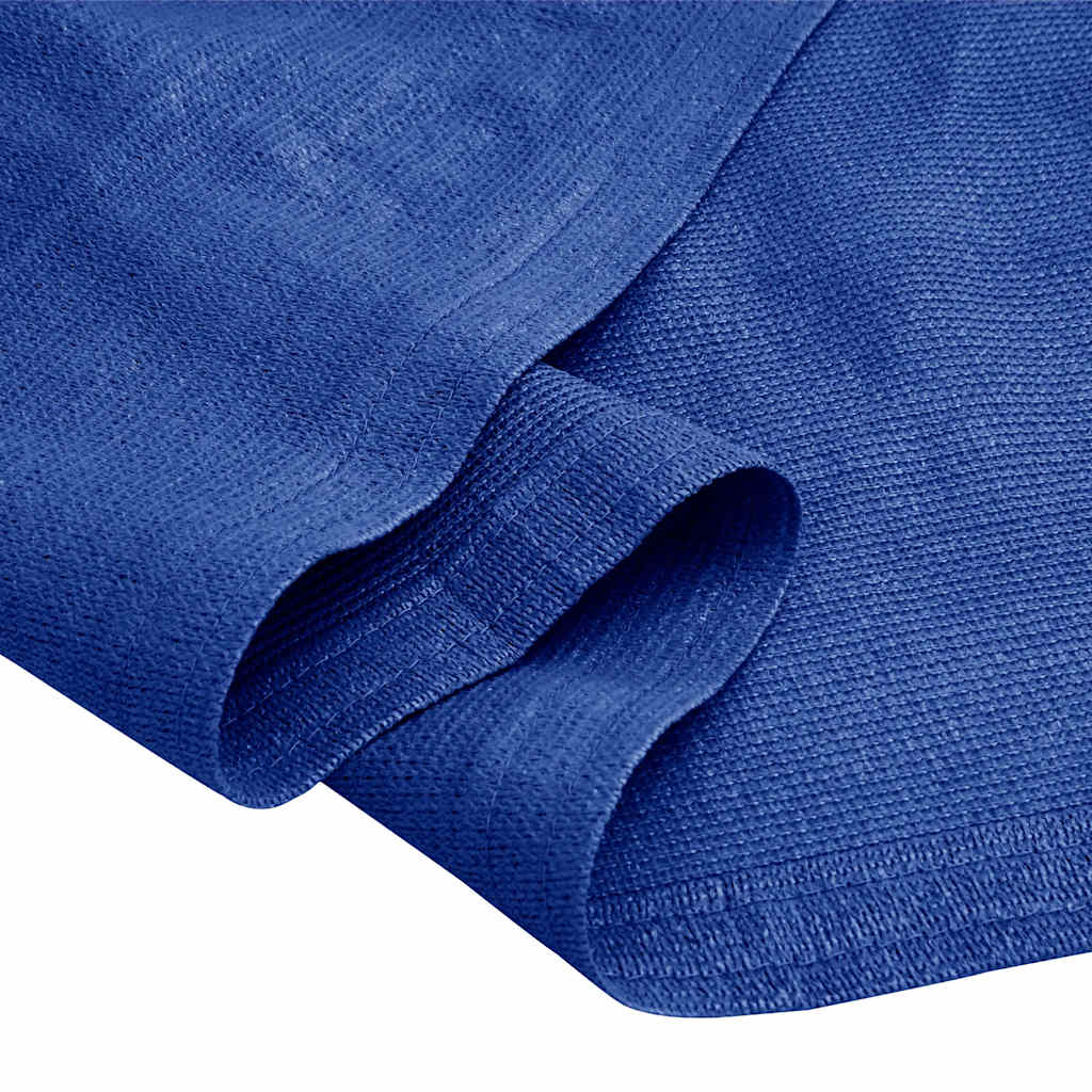 Zeltteppich 200x400 cm Blau HDPE