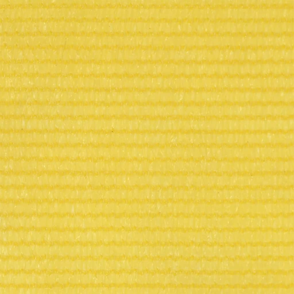 Balkon-Sichtschutz Gelb 90x600 cm HDPE