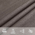 Sonnensegel 160 g/m² Anthrazit 3x4x5 m HDPE