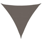 Sonnensegel 160 g/m² Anthrazit 4x4x4 m HDPE
