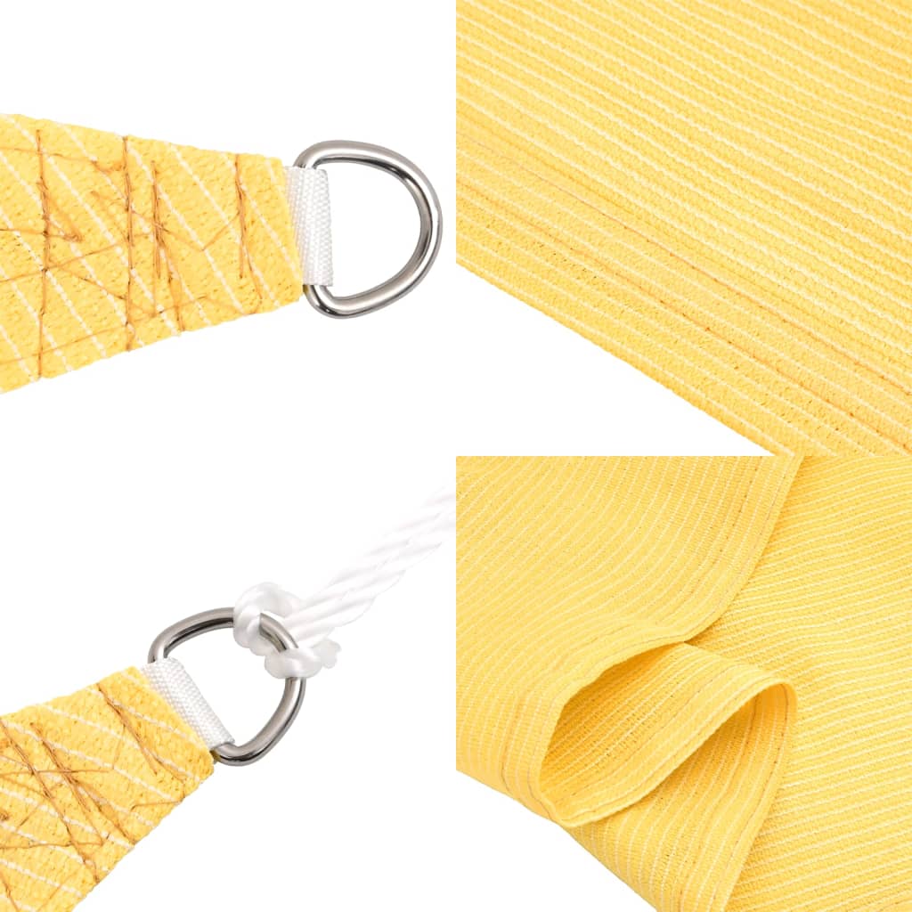 Sonnensegel 160 g/m² Beige 3x5 m HDPE