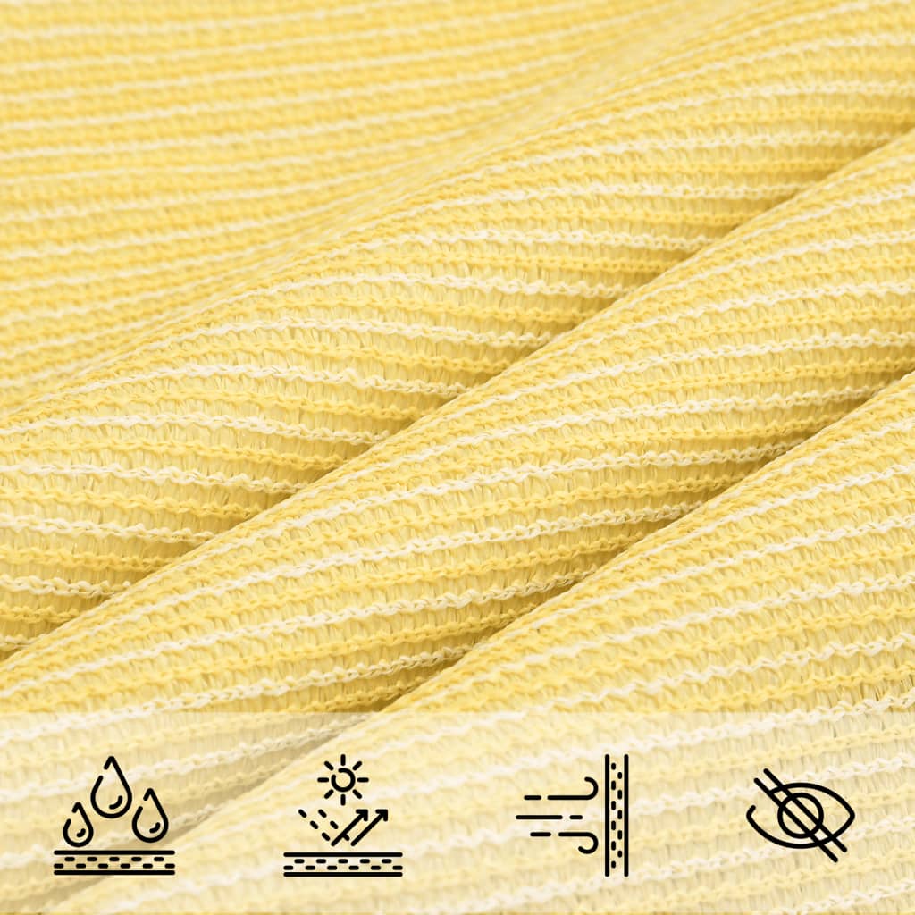 Sonnensegel 160 g/m² Beige 4x7 m HDPE