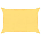 Sonnensegel 160 g/m² Beige 5x7 m HDPE