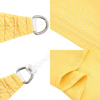 Sonnensegel 160 g/m² Beige 3/4x3 m HDPE