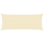 Sonnensegel 160 g/m² Creme 2x4,5 m HDPE
