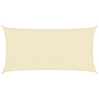 Sonnensegel 160 g/m² Creme 2,5x4,5 m HDPE