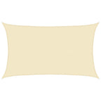 Sonnensegel 160 g/m² Creme 5x8 m HDPE