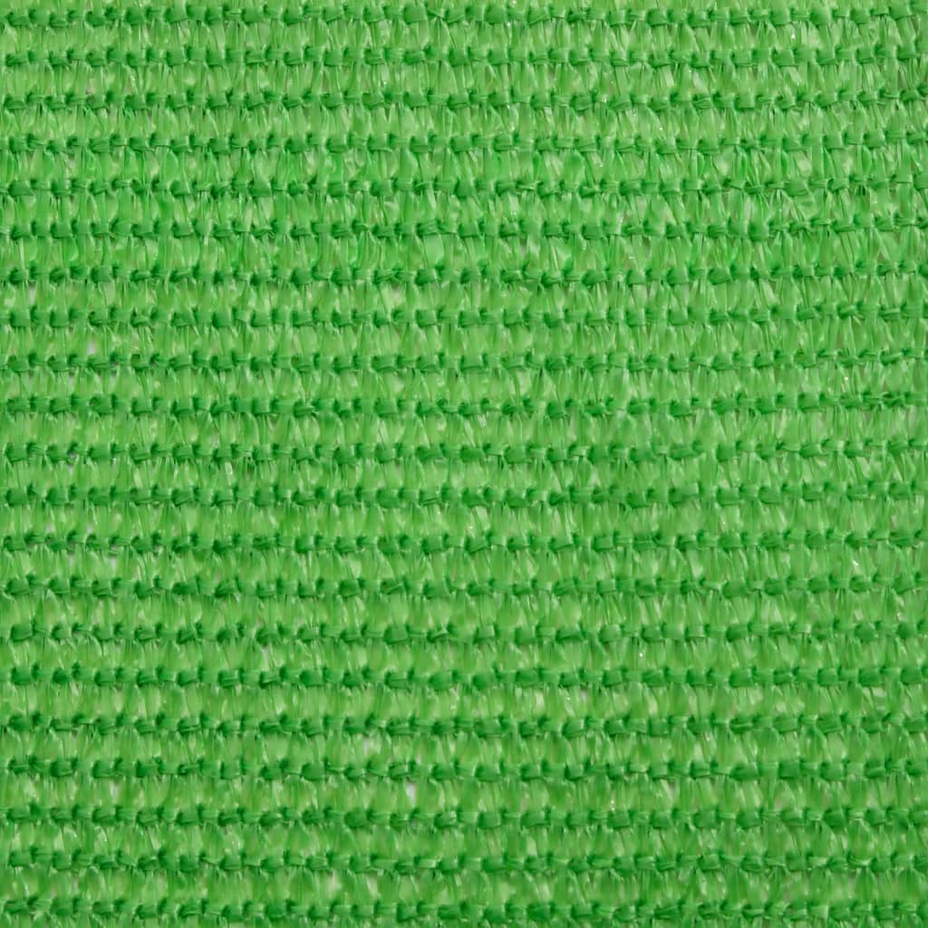 Sonnensegel 160 g/m² Rechteckig Hellgrün 2x3,5 m HDPE