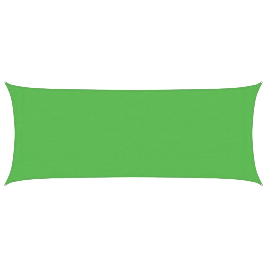 Sonnensegel 160 g/m² Hellgrün 2x5 m HDPE