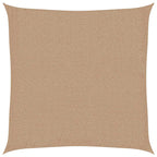 Sonnensegel 160 g/m² Taupe 3x3 m HDPE