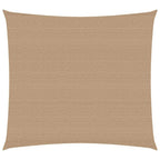 Sonnensegel 160 g/m² Taupe 4x4 m HDPE