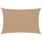 Sonnensegel 160 g/m² Taupe 2x2,5 m HDPE