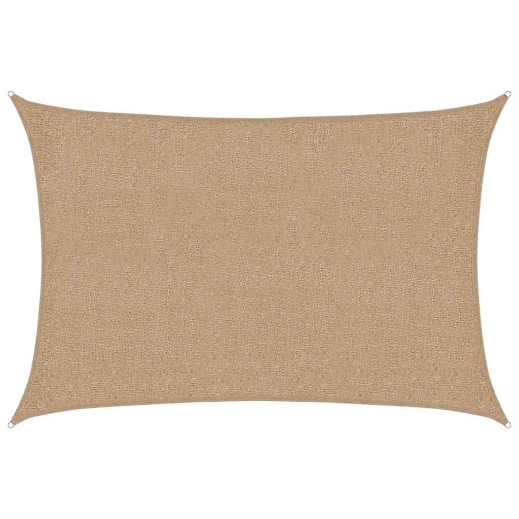 Sonnensegel 160 g/m² Taupe 2x2,5 m HDPE