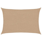 Sonnensegel 160 g/m² Taupe 2x3 m HDPE