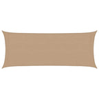 Sonnensegel 160 g/m² Taupe 2x5 m HDPE