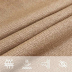 Sonnensegel 160 g/m² Taupe 3,5x4,5 m HDPE