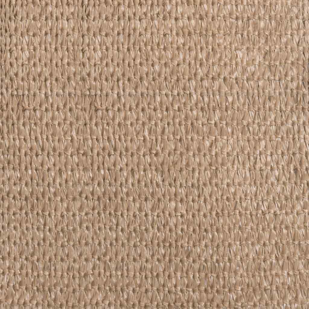 Sonnensegel 160 g/m² Taupe 3x4x5 m HDPE