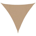 Sonnensegel 160 g/m² Taupe 4x4x4 m HDPE