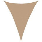 Sonnensegel 160 g/m² Taupe 4x5x5 m HDPE