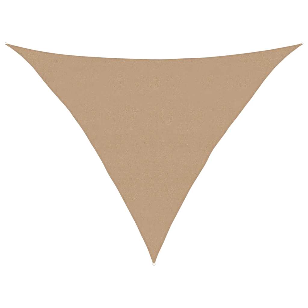 Sonnensegel 160 g/m² Taupe 5x5x6 m HDPE