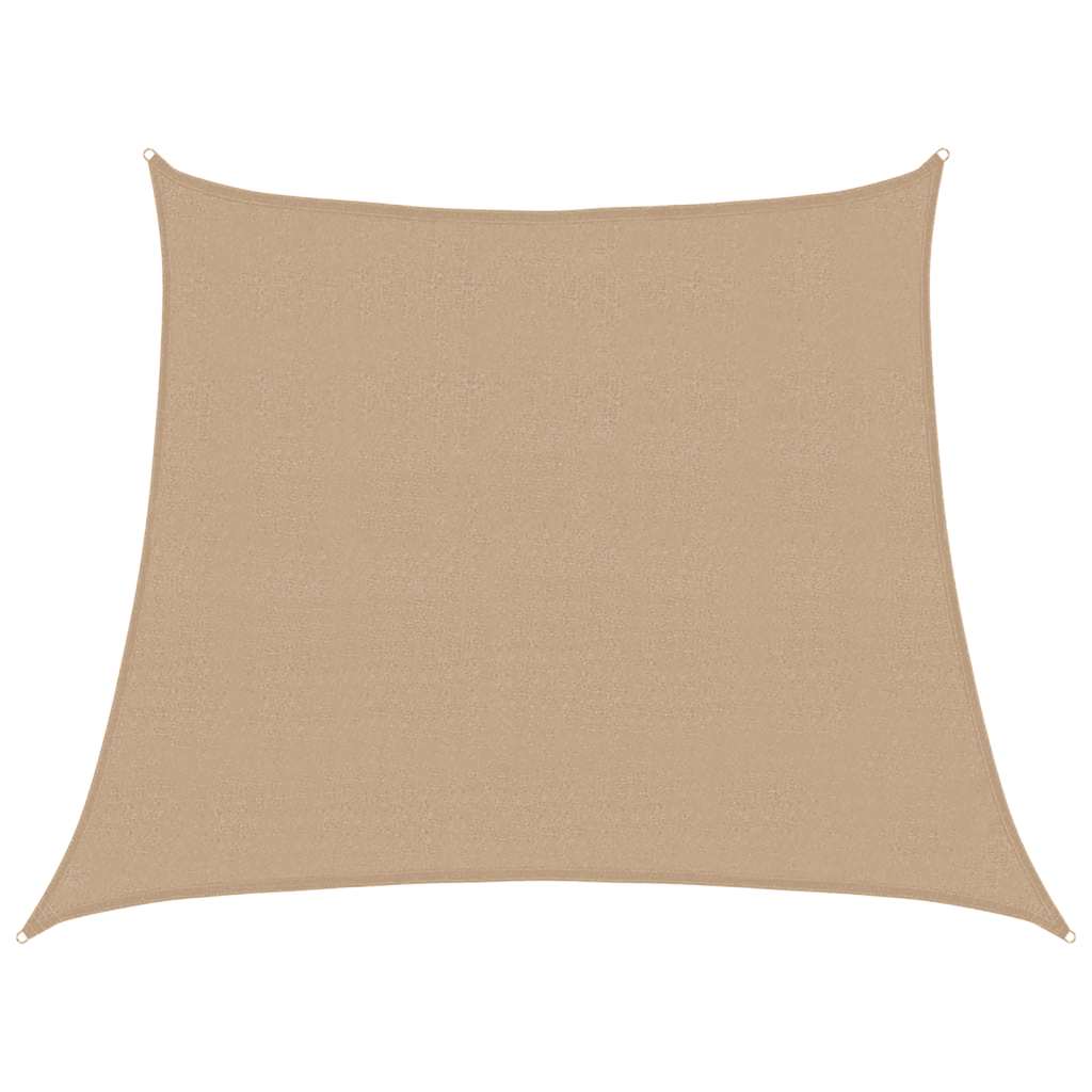 Sonnensegel 160 g/m² Taupe 3/4x3 m HDPE