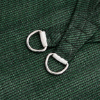 Sonnensegel 160 g/m² Dunkelgrün 3,6x3,6 m HDPE
