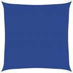 Sonnensegel 160 g/m² Quadratisch Blau 7x7 m HDPE