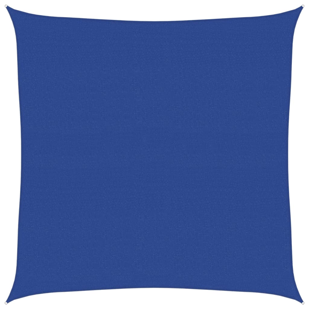 Sonnensegel 160 g/m² Quadratisch Blau 7x7 m HDPE